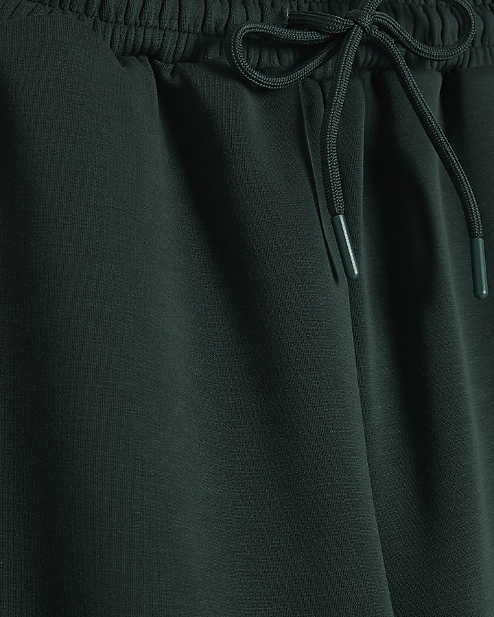 Green Premium Wide Leg Joggers