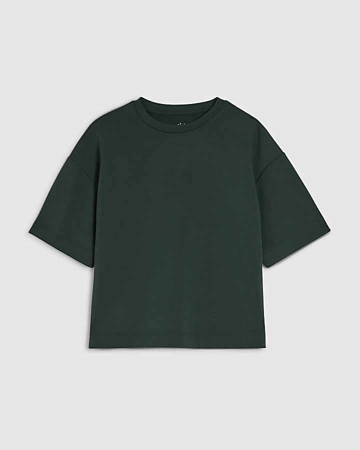 Green Premium Boxy T-Shirt