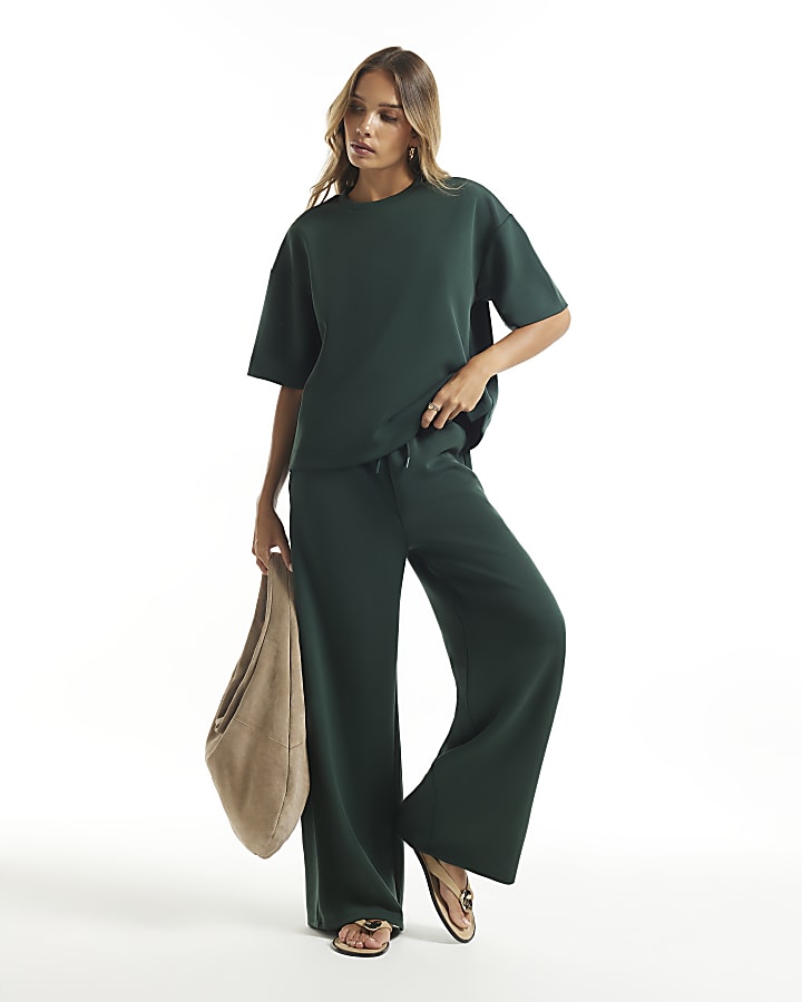 Green Premium Boxy T-Shirt