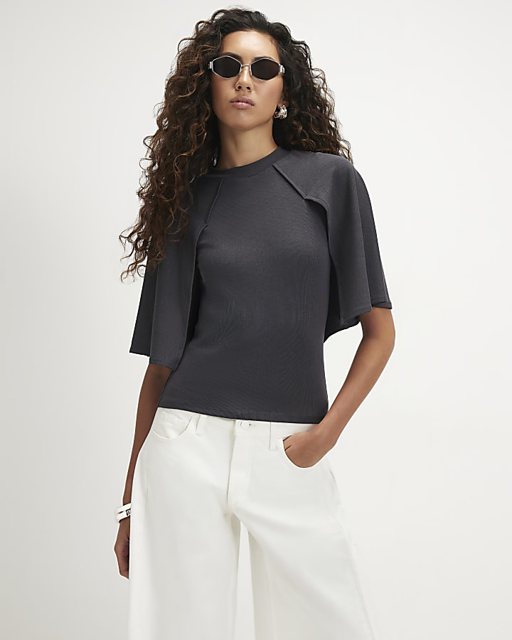 Grey Cape Soft Touch T-Shirt