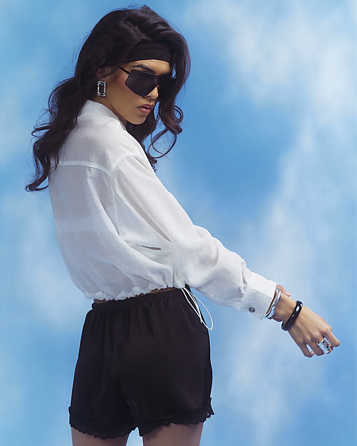 White Sheer Soft Jacket