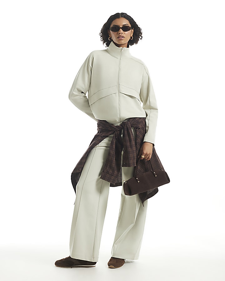 Green Premium Wide Leg Trousers