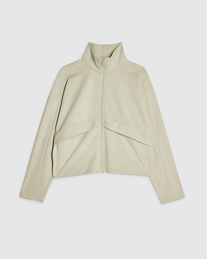 Green Premium Zip Through Jacket