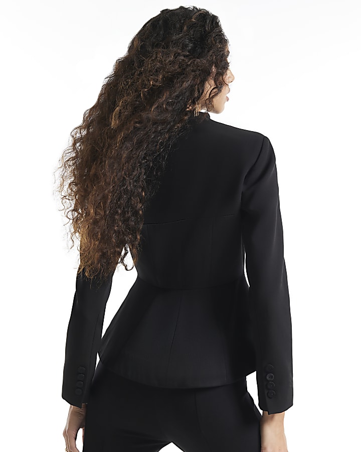 Black Corset Blazer