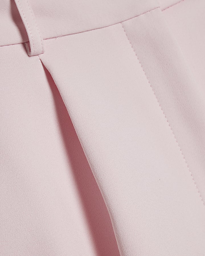 Pink Tailored Shorts