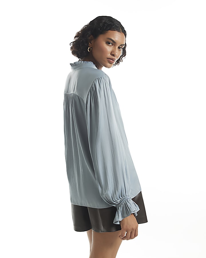 Green Airflow Button Up Top