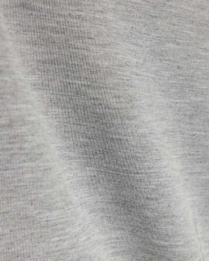 Grey Interlock Top