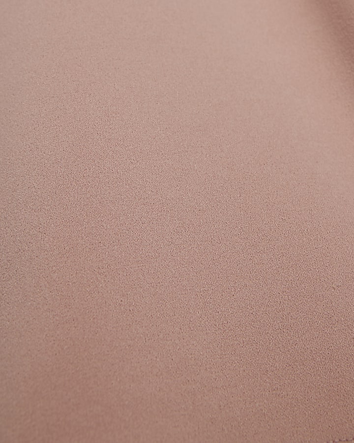 Pink Wide Leg Trousers