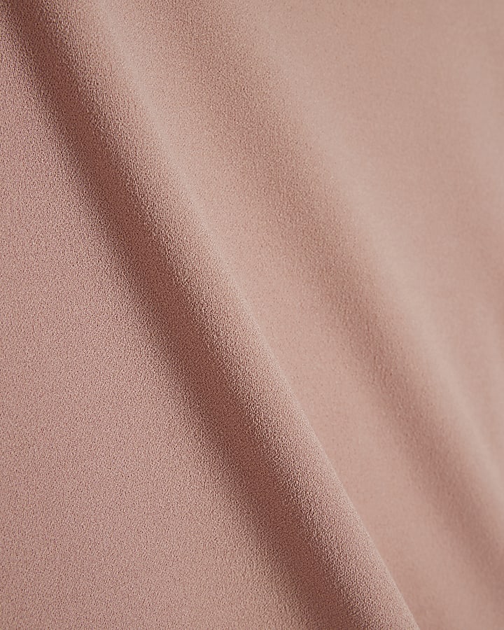 Pink Tie Side Top