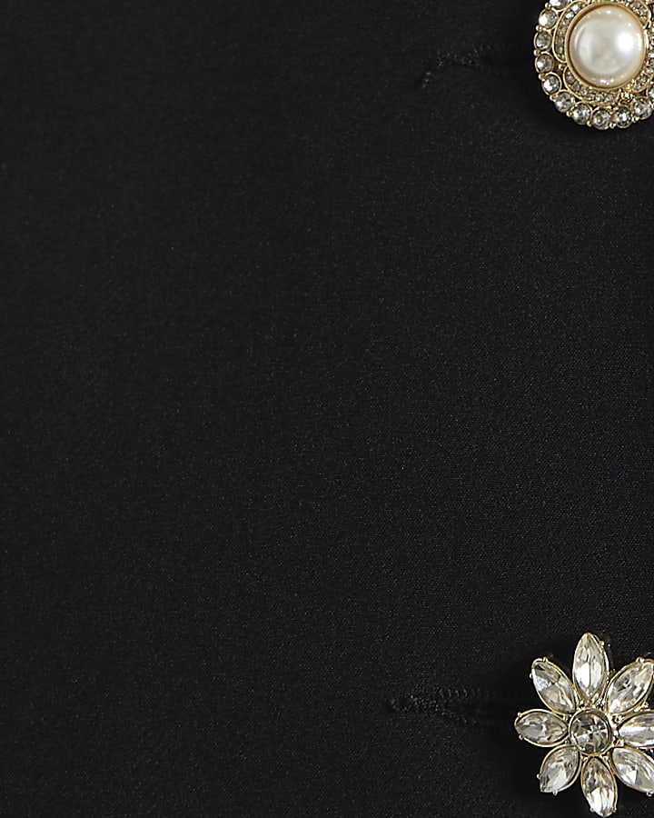 Black Pearl Multi Button Jacket