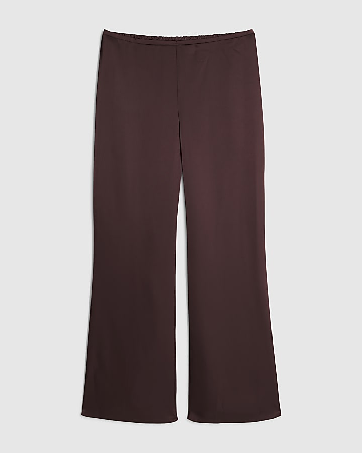 Red Satin Trousers