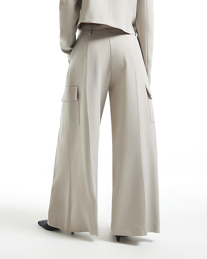 Petite Beige Crop Jacket
