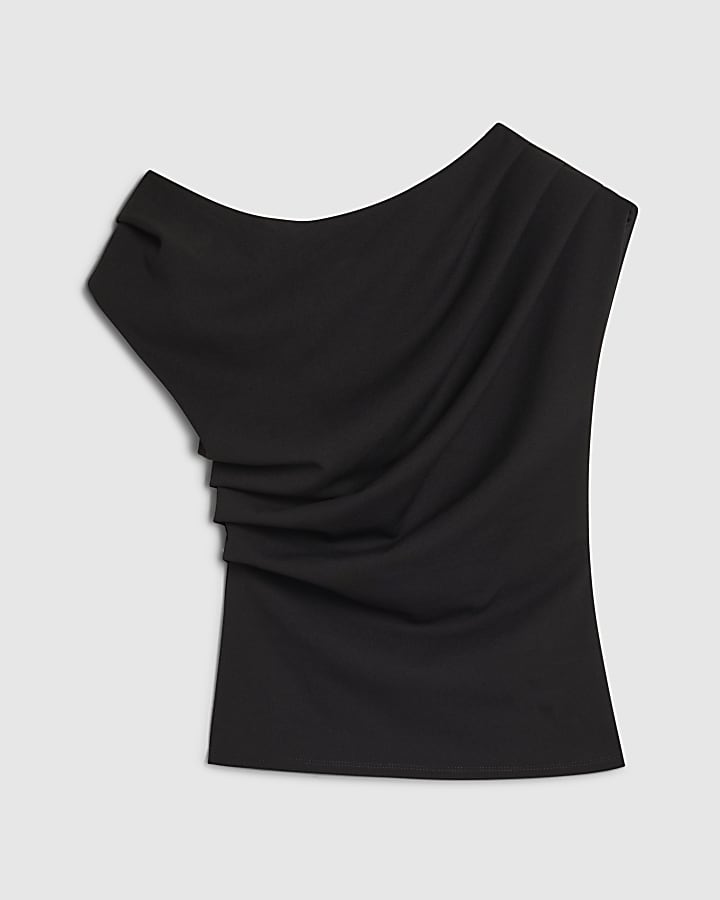 Black Drape Top