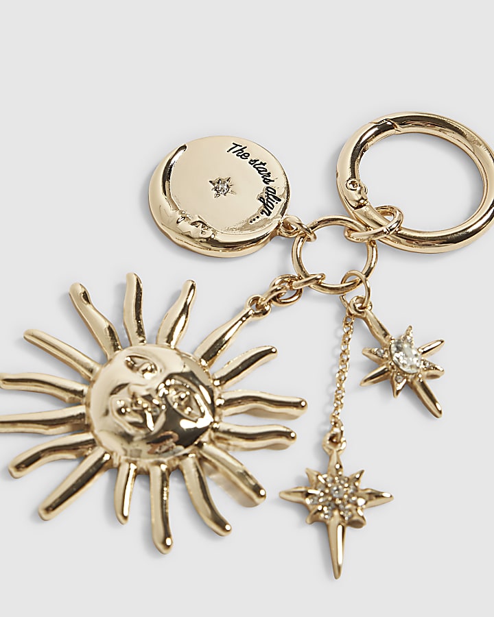 Gold Celetial Bag Charm