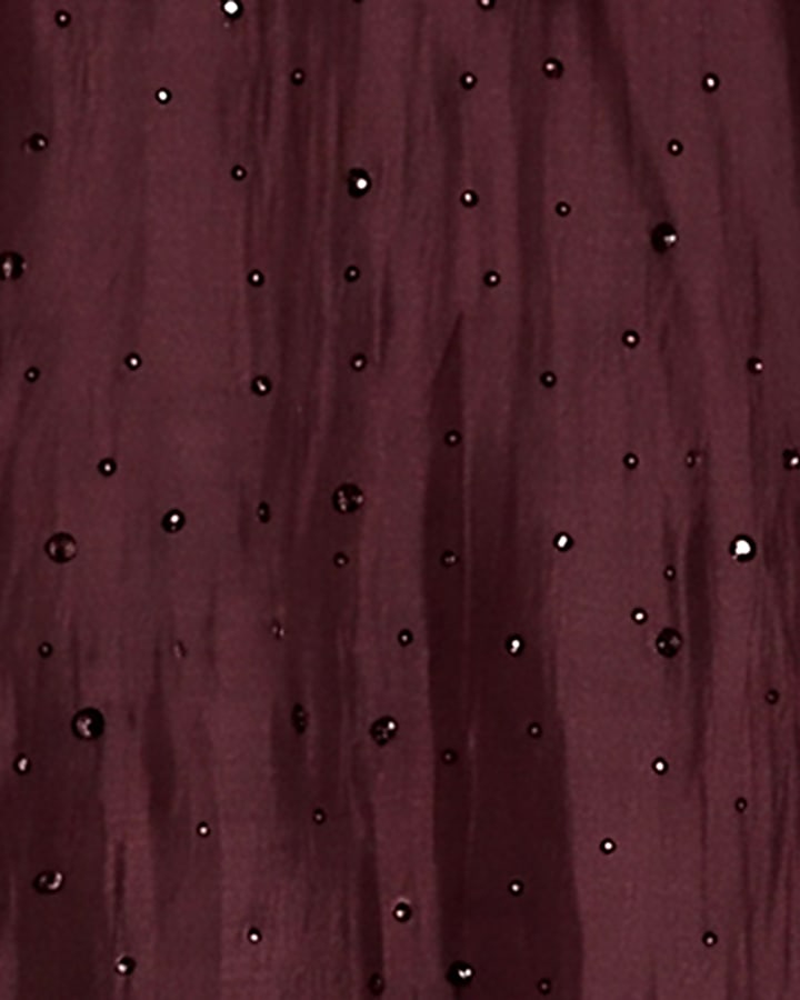 Purple Hot Fix Beach Shirt