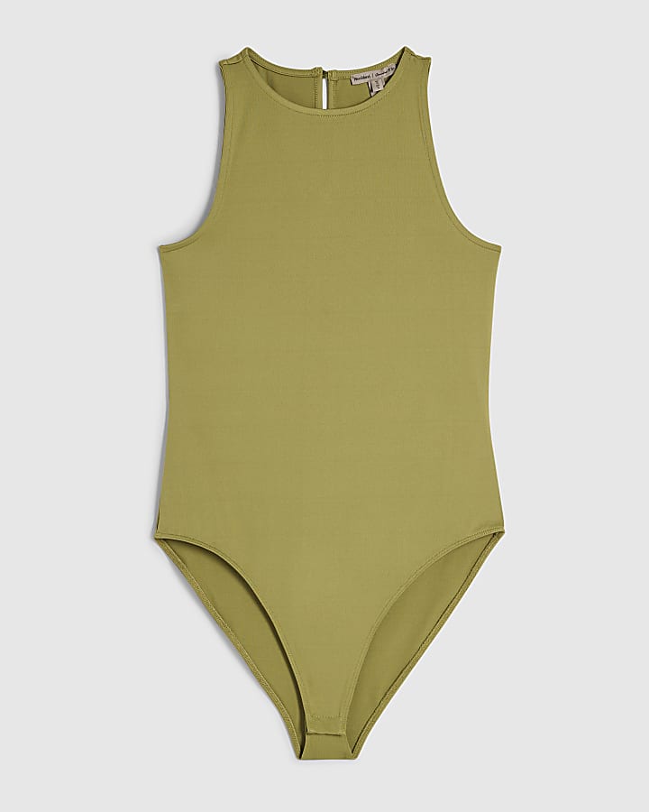 Green Racer Bodysuit