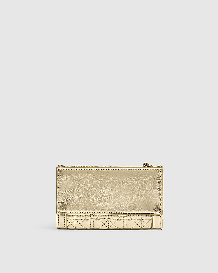 Gold Star Quilt Mini Purse