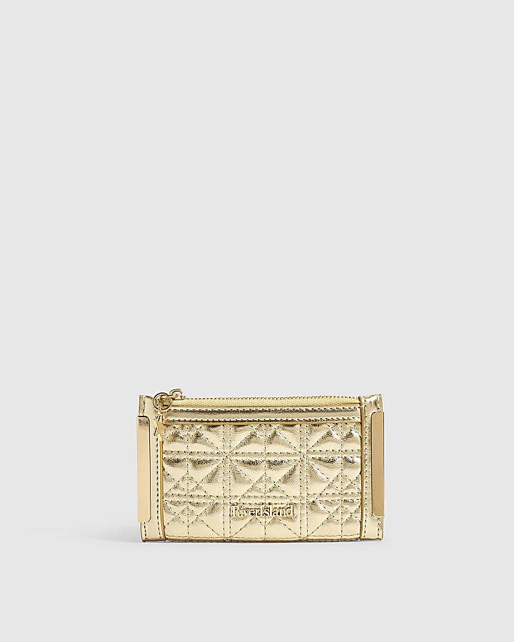 Gold Star Quilt Mini Purse
