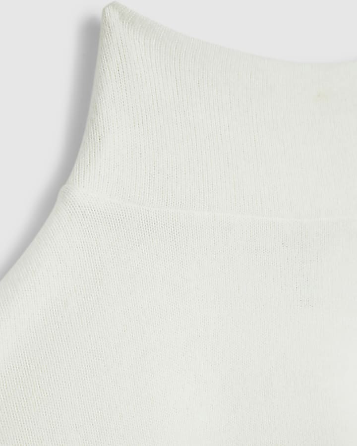Cream Cosy Cape Top