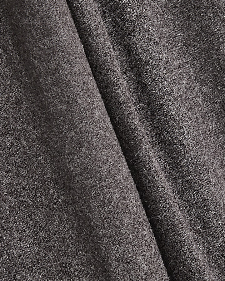 Brown Wide Leg Cosy Trousers