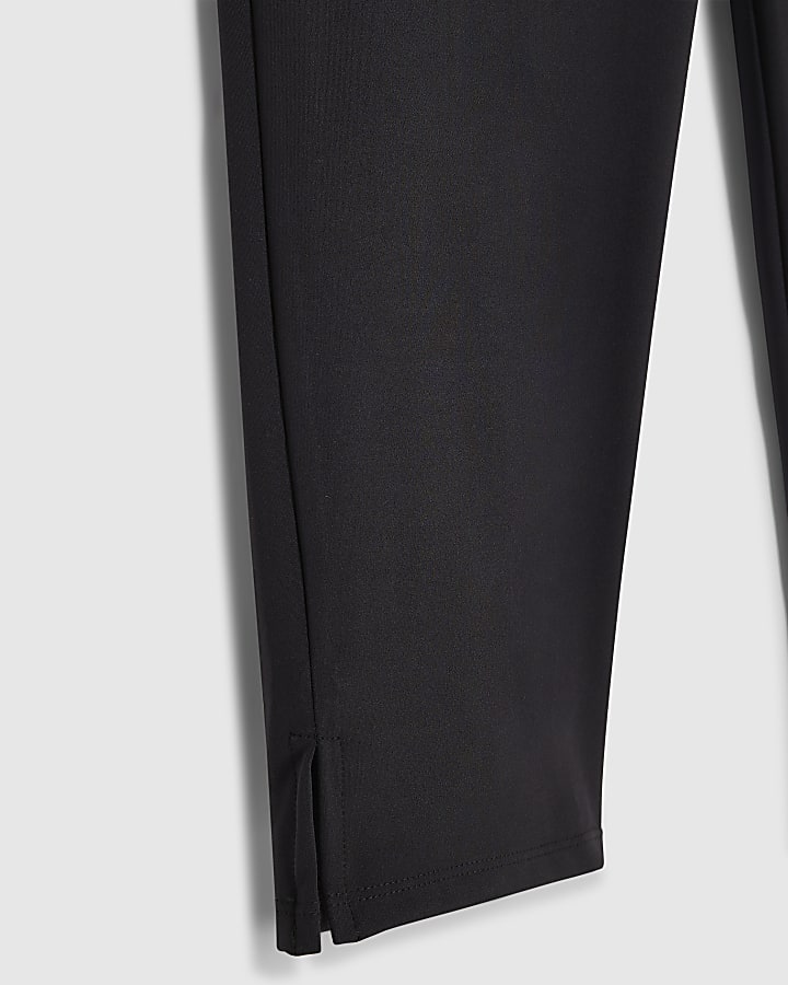Black Stretch Capri Trousers