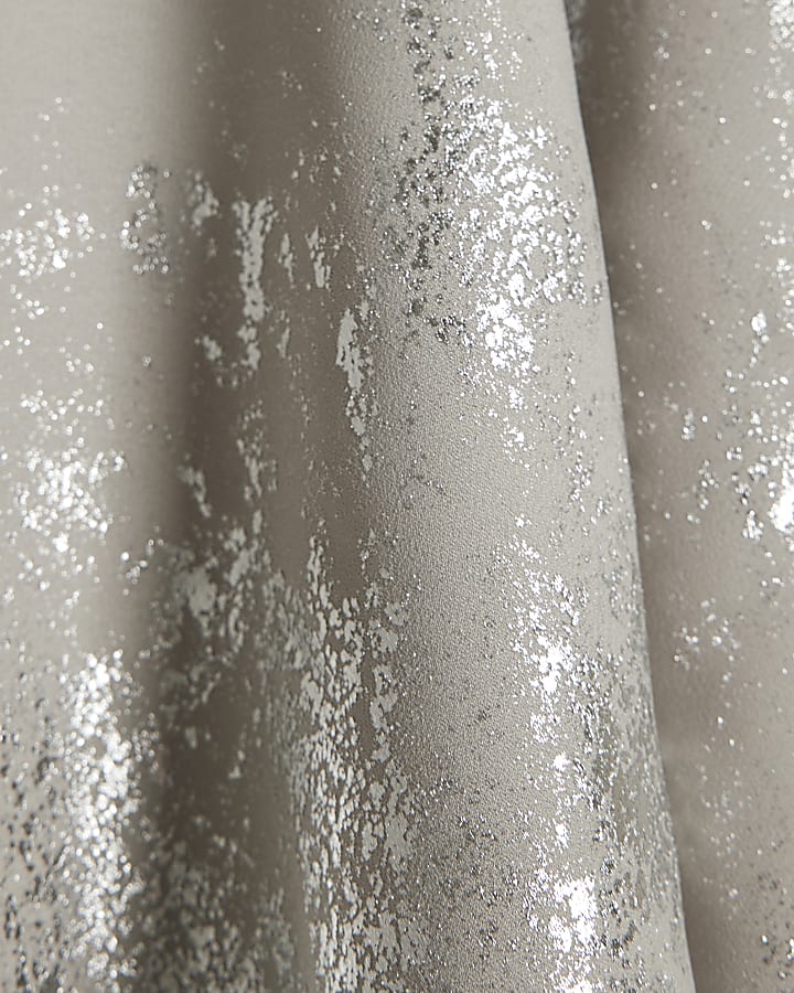 Silver Asymmetric Cape