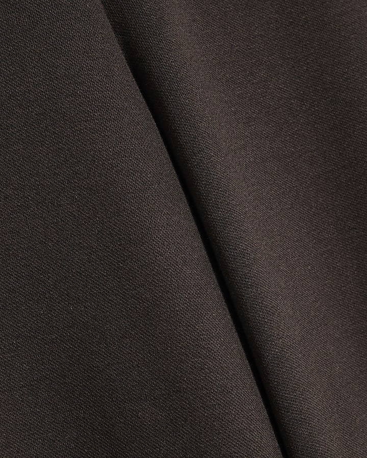 Brown Wide Leg Joggers