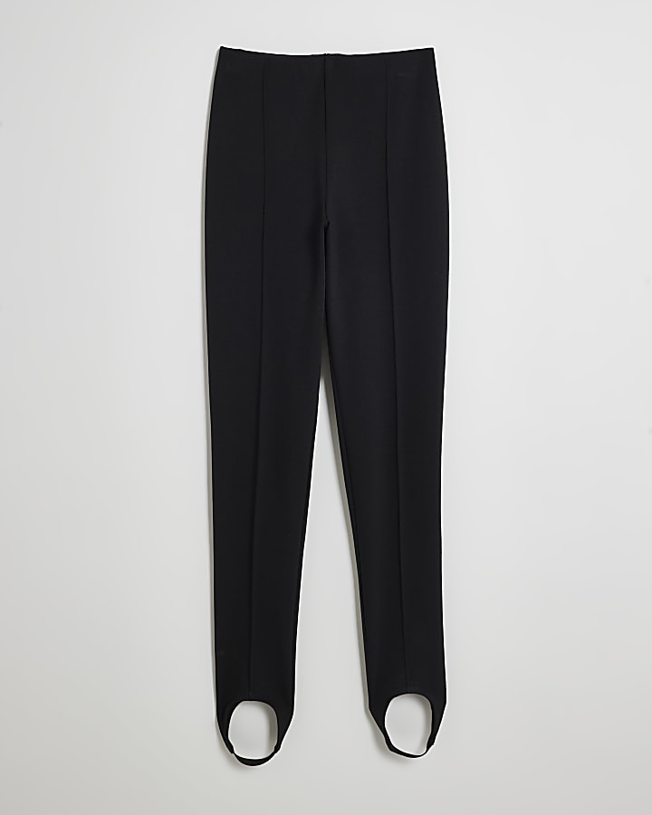 Black Stirrup Leggings