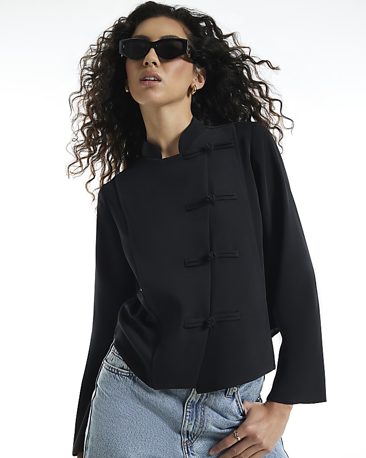 Black Frogging Long Sleeve Shirt