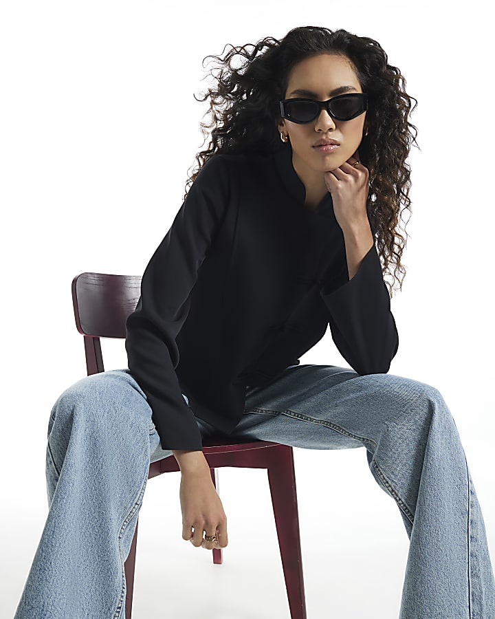 Black Frogging Long Sleeve Shirt