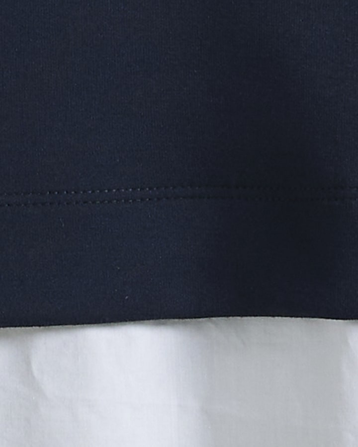 Navy Premium Long Sleeve Sweatshirt
