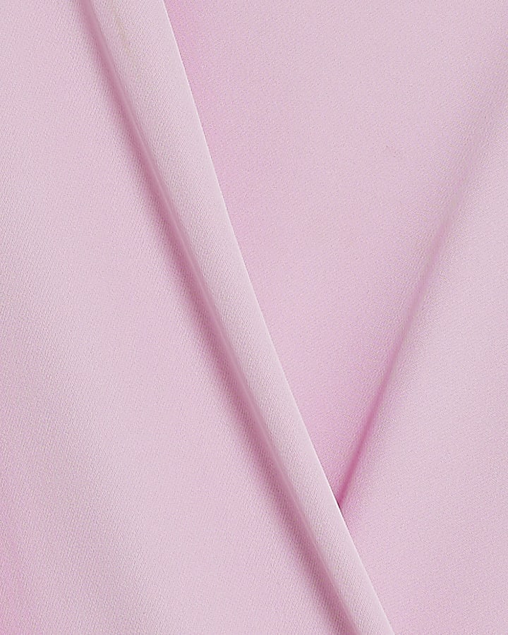 Pink Crepe Snaffle Blouse