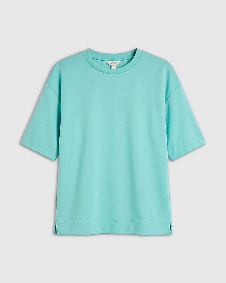 Blue Premium Boxy T-Shirt