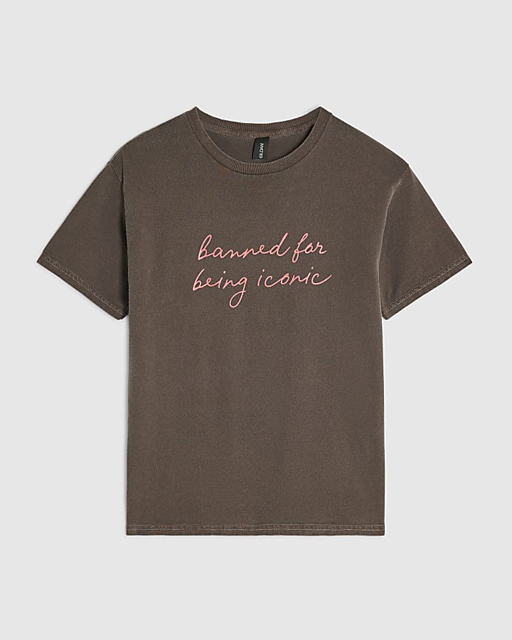 Brown Cotton Banned For Being Iconic T-Shirt