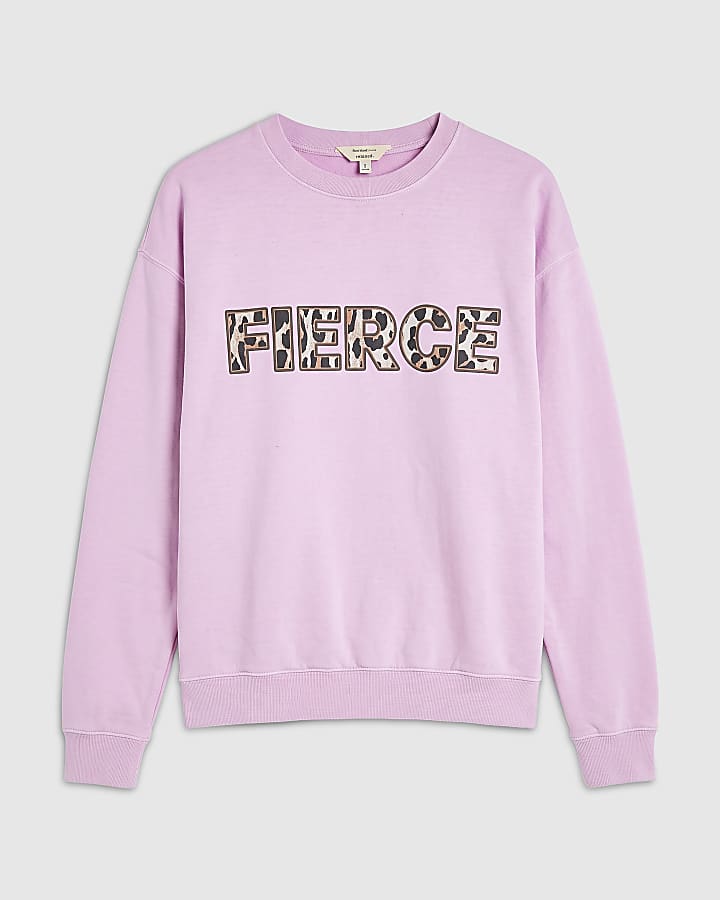 Purple Fierce Sweatshirt