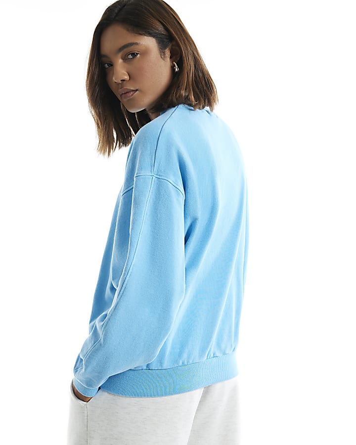 Blue Premium Paris Studio Sweatshirt