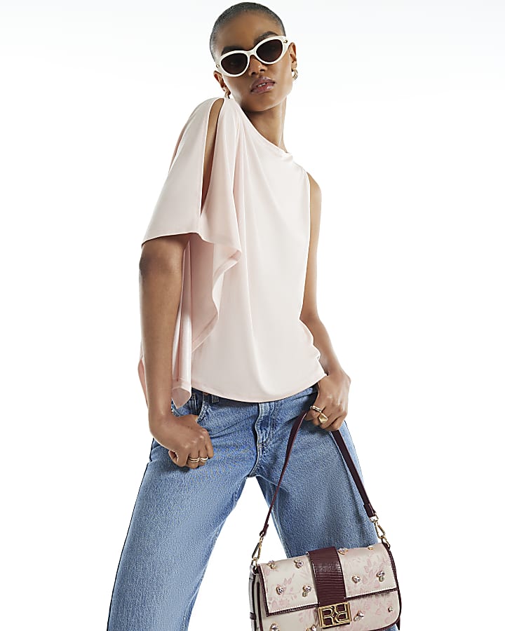 Pink Cape Top
