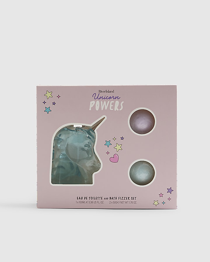 Girls Purple Unicorn Powers Gift Set