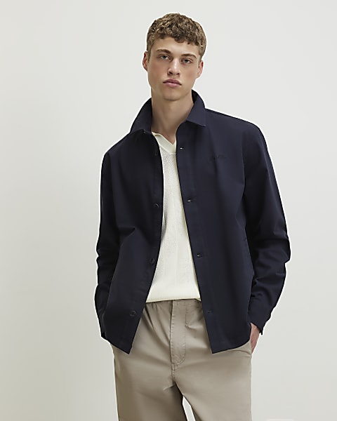 river island dress shirt River Island - Seersucker Shirt - Men - Cotton/Spandex - S