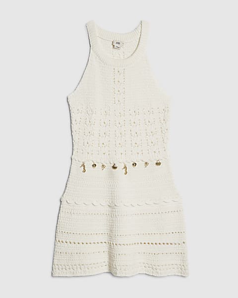 short sleeve lace shift dress STYLEST AquaLace™ Quick-Dry Shift Dress – Stylest main image 0