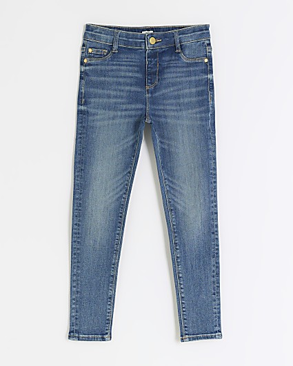 Girls Blue Molly Skinny Fit Jeans