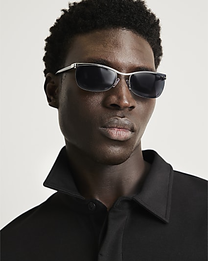 Black RI Studio Oversized Polo Shirt