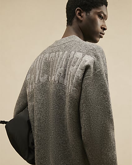Grey Sanctuaire Zip Up Jacket
