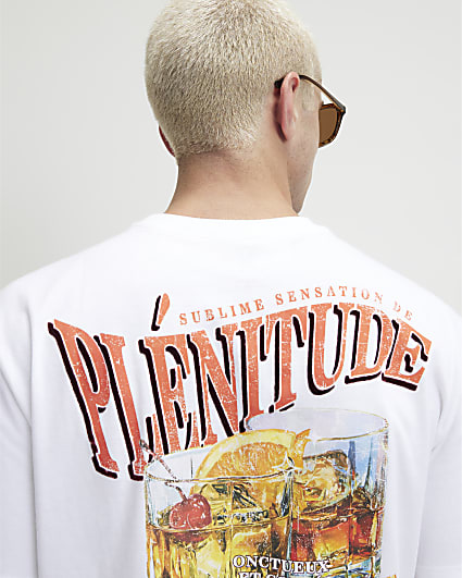 White Plenitude Cocktail T-Shirt