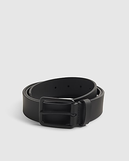 Black Leather Belt