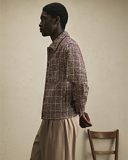 Red Check Western Jacket