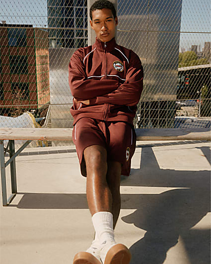 Red Pony Regular Fit Tricot Track Top