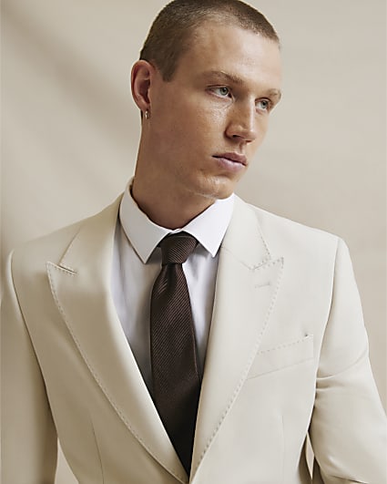 Brown Silk Tie