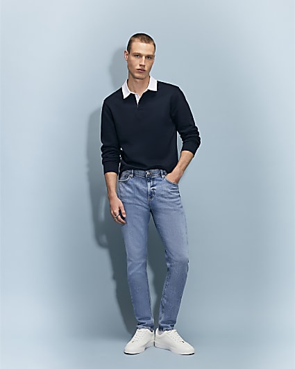 Blue Skinny Fit Jeans