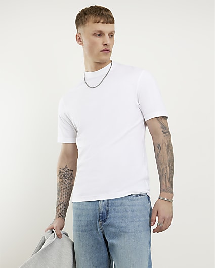 White Regular Fit T-Shirt